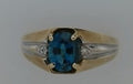 Colored Stone Rings  -  Men'