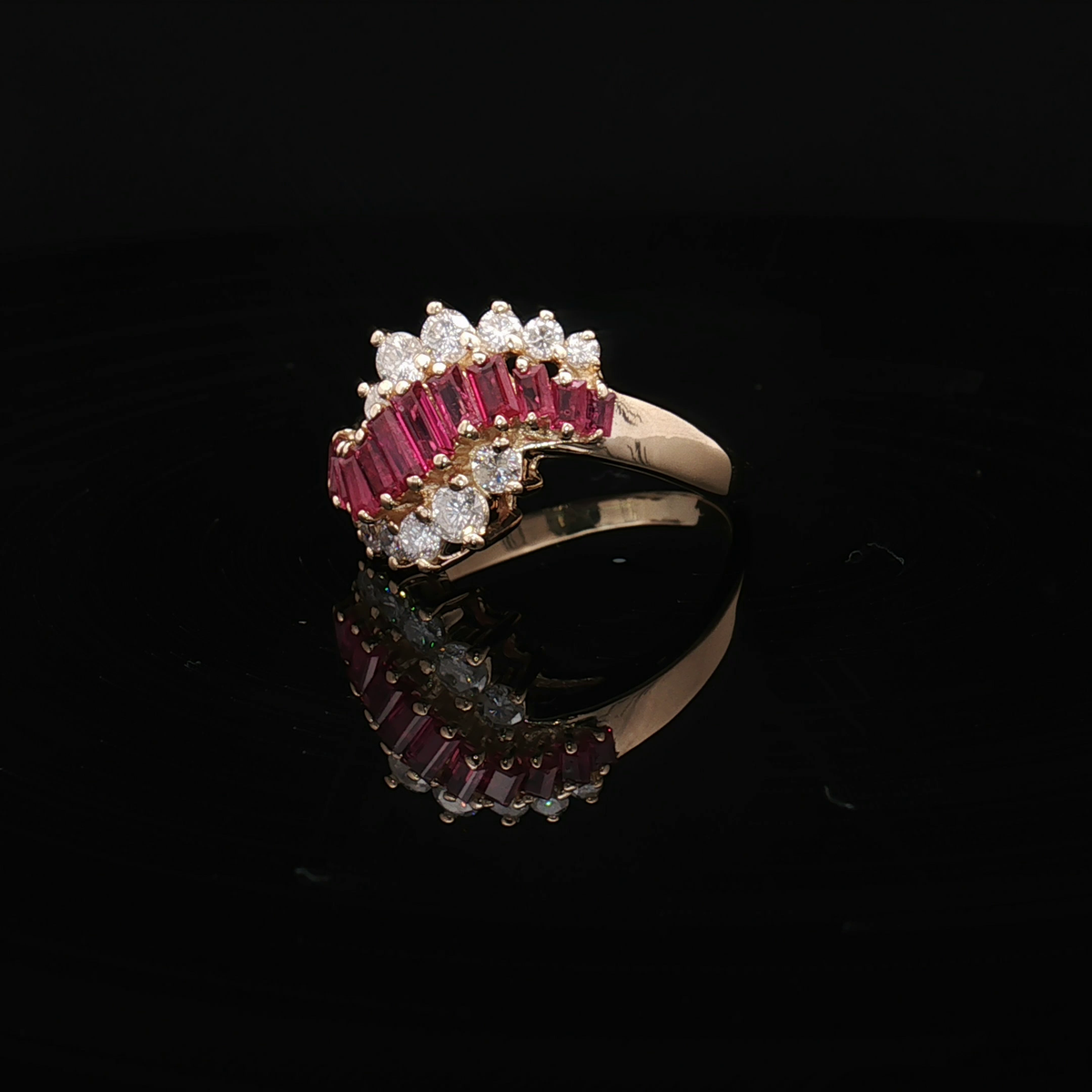 Colored Stone Rings  -  Women'