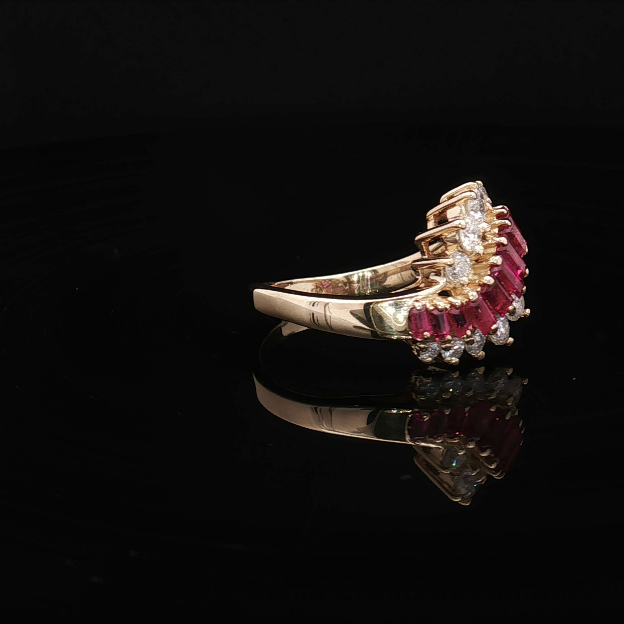 Colored Stone Rings  -  Women'