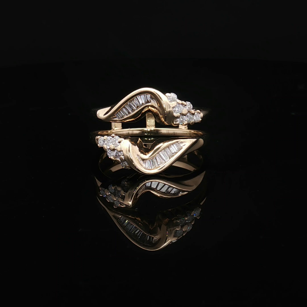 Diamond Wedding Bands  -  Women'