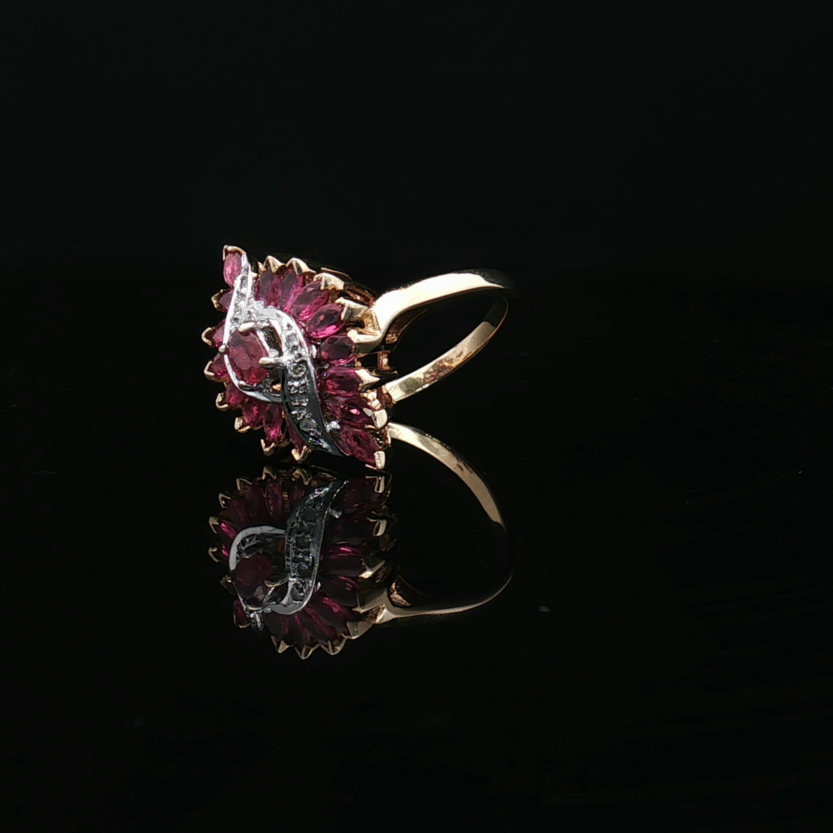 Colored Stone Rings  -  Women'