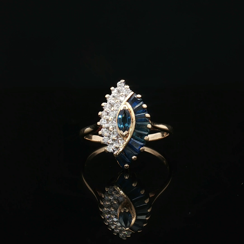 Colored Stone Rings  -  Women'