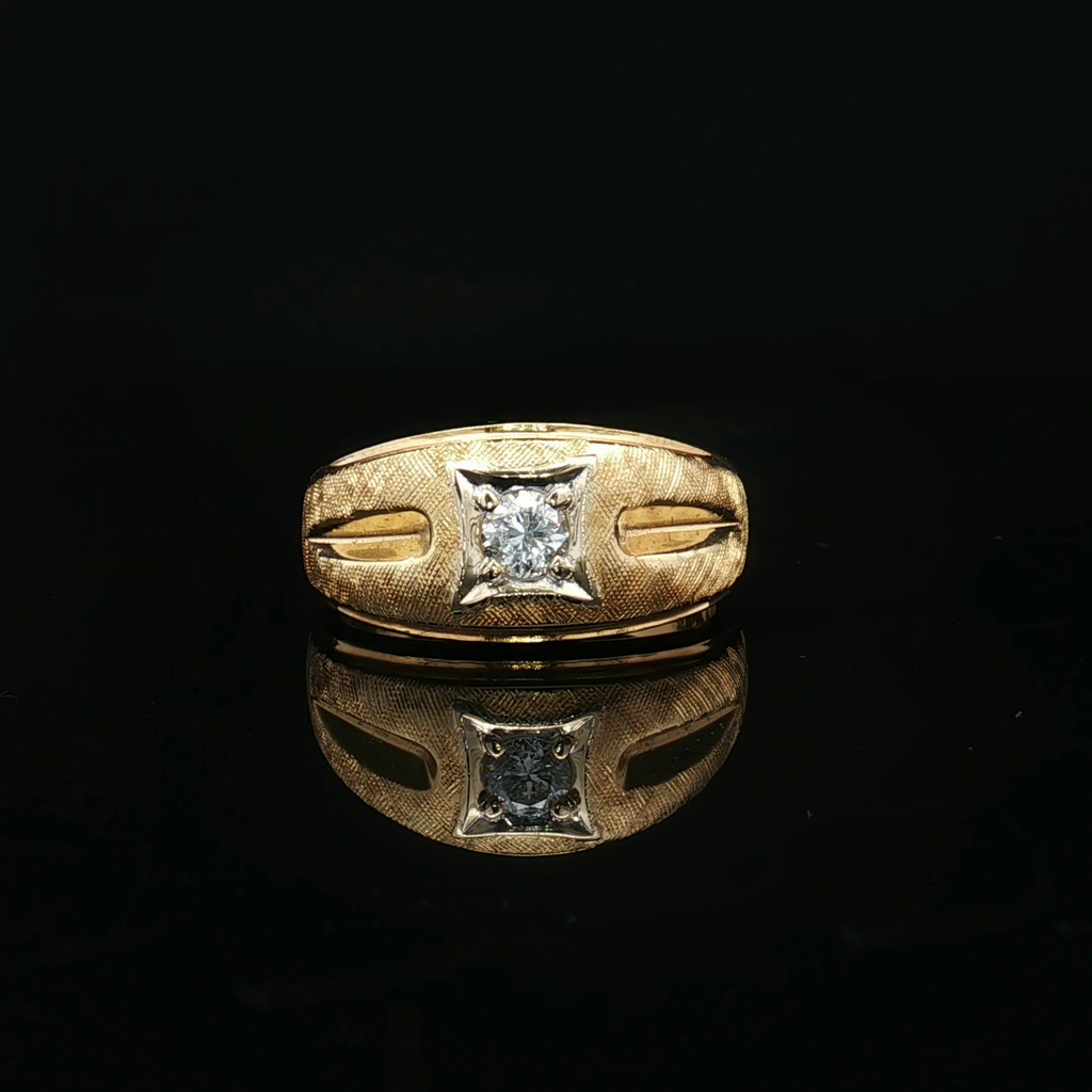Diamond Fashion Rings  -  Men'
