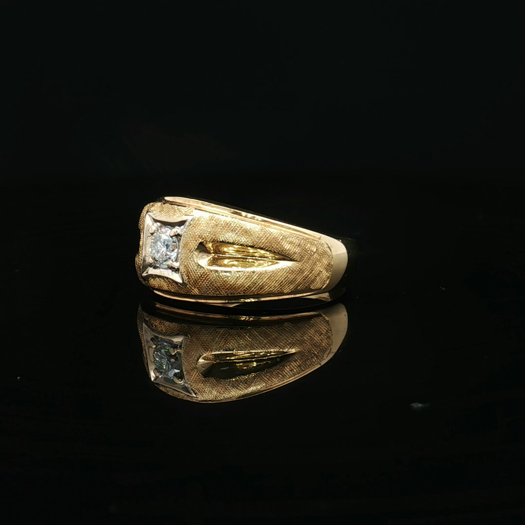 Diamond Fashion Rings  -  Men'