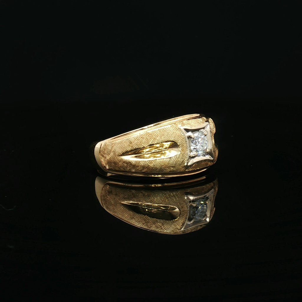 Diamond Fashion Rings  -  Men'
