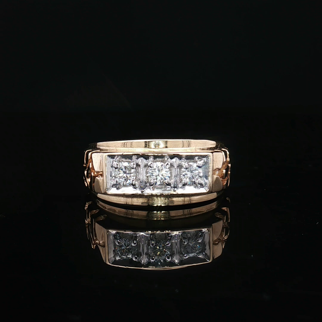 Diamond Fashion Rings  -  Men'