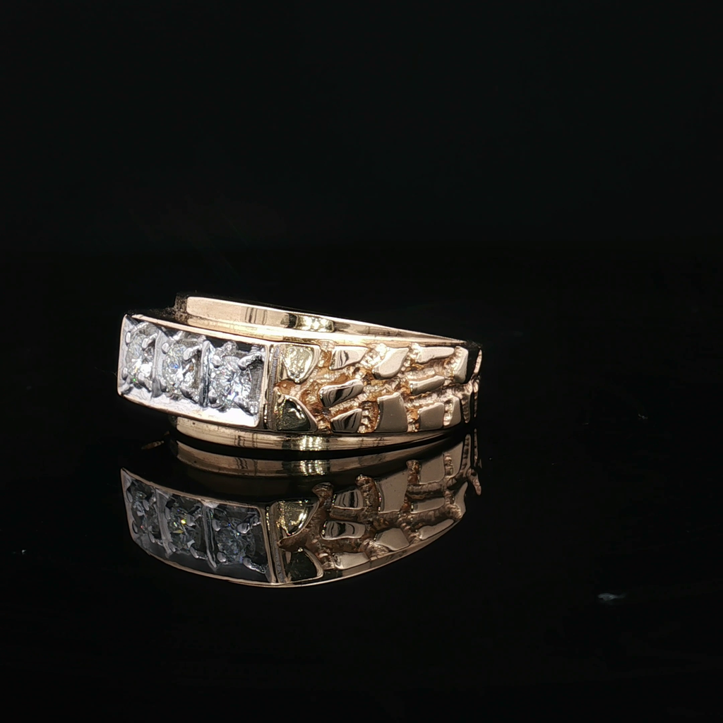 Diamond Fashion Rings  -  Men'