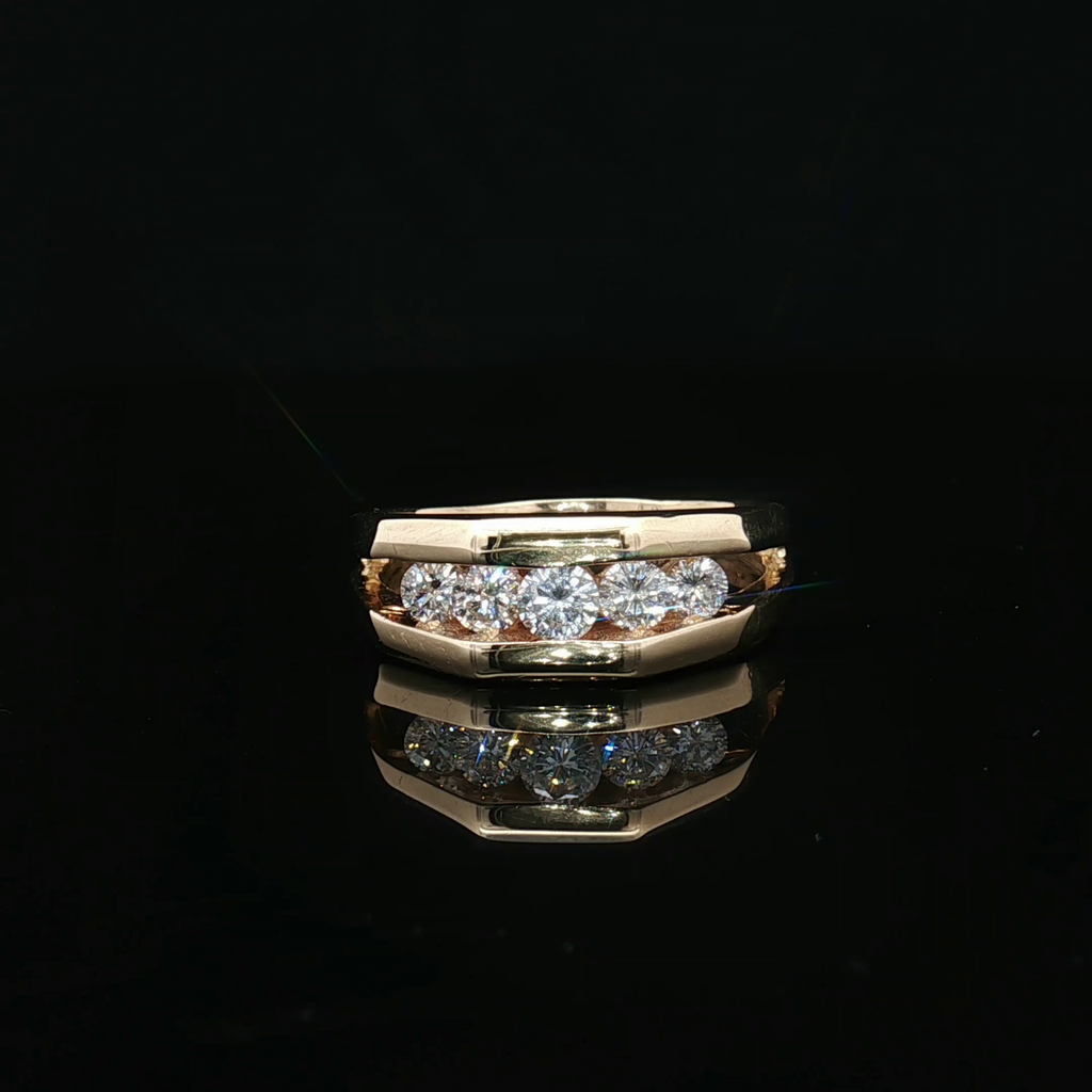 Diamond Fashion Rings  -  Men'