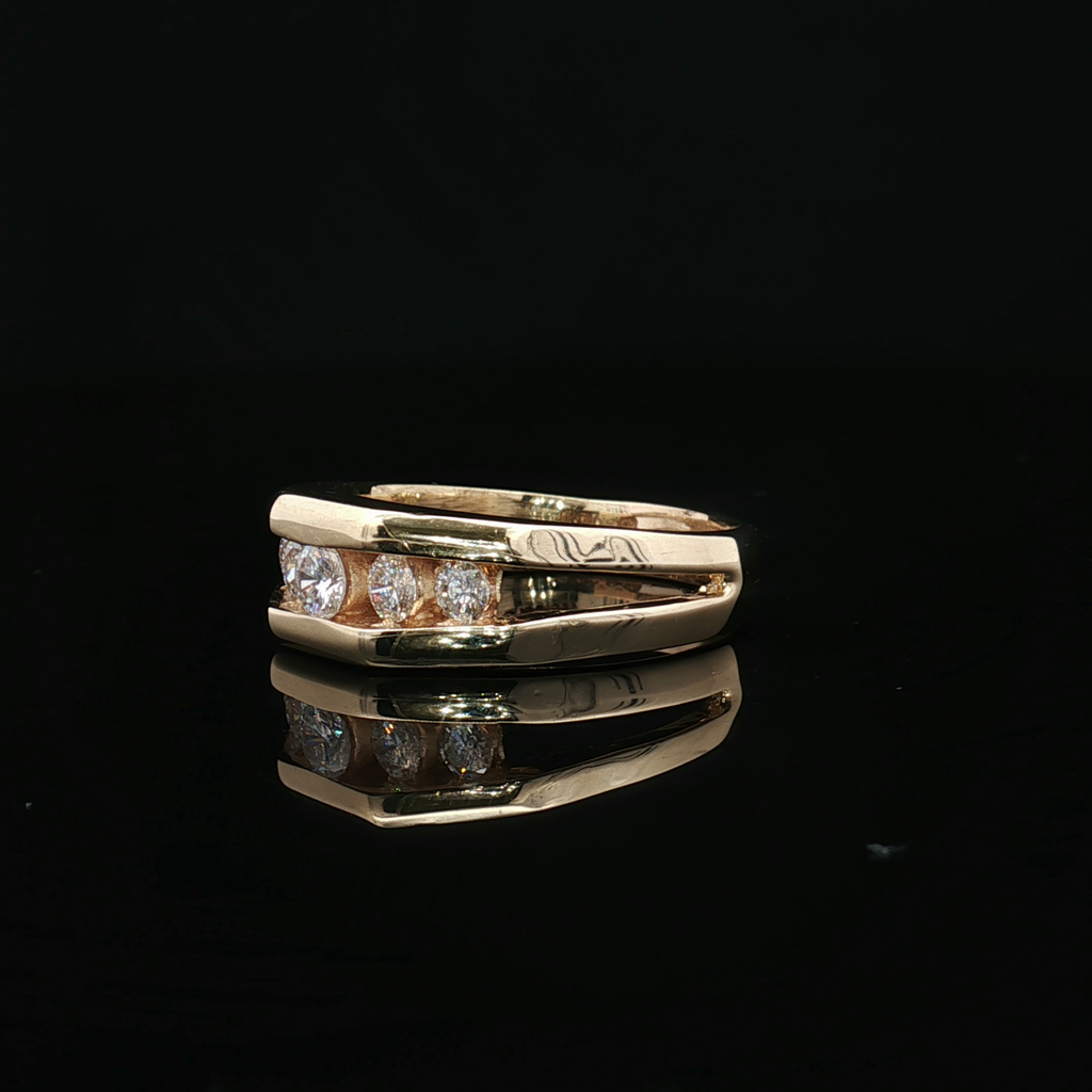 Diamond Fashion Rings  -  Men'