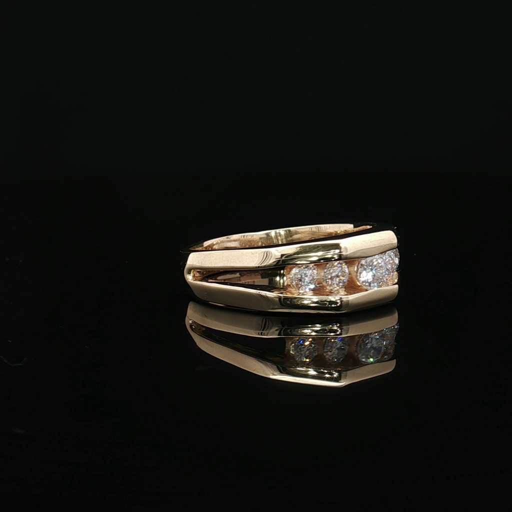 Diamond Fashion Rings  -  Men'