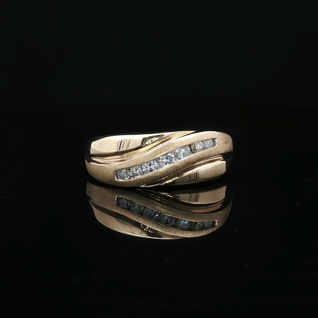 Diamond Fashion Rings  -  Men'