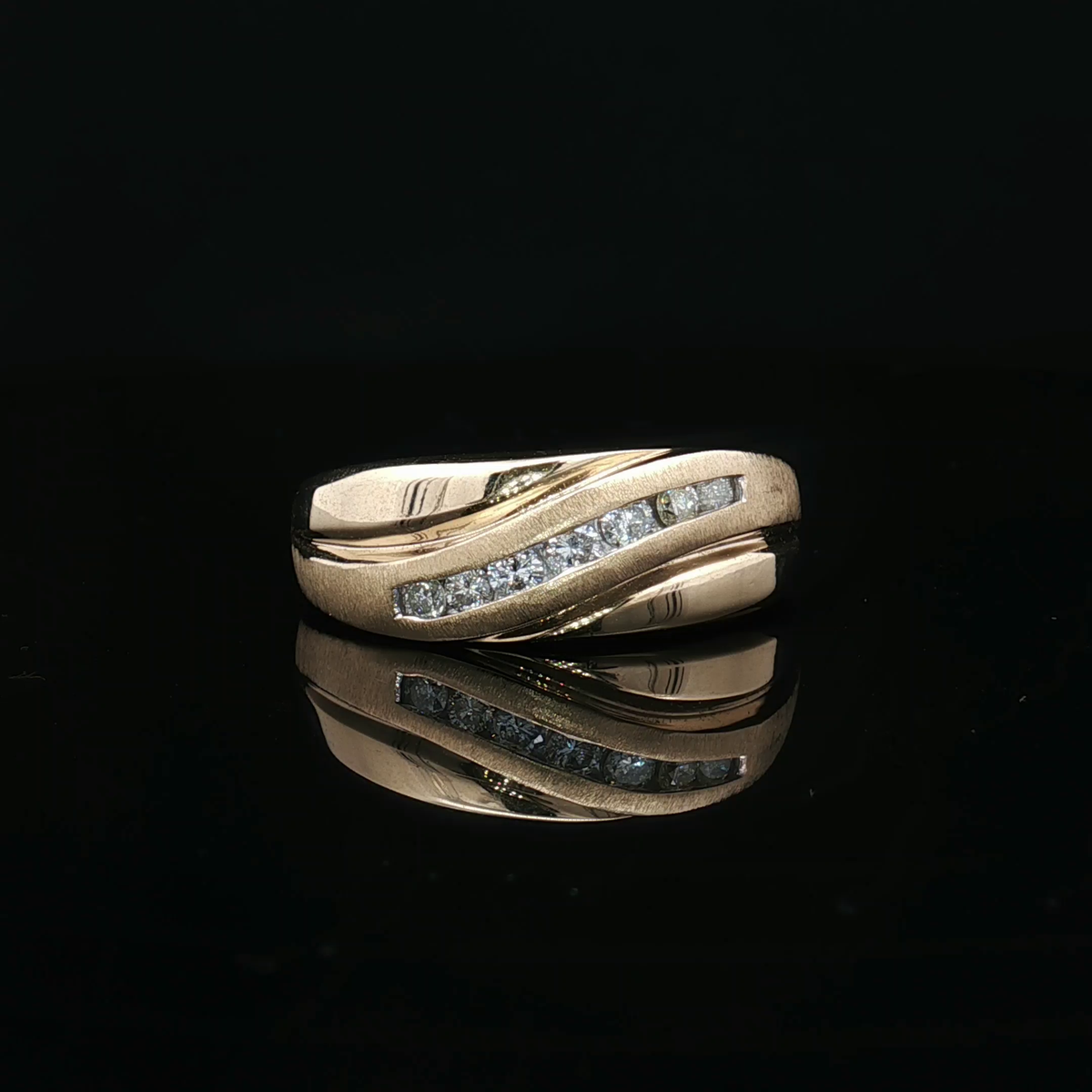 Diamond Fashion Rings  -  Men'