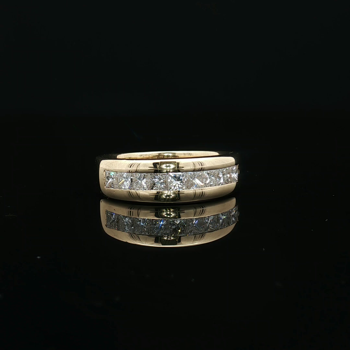 Diamond Fashion Rings  -  Men'