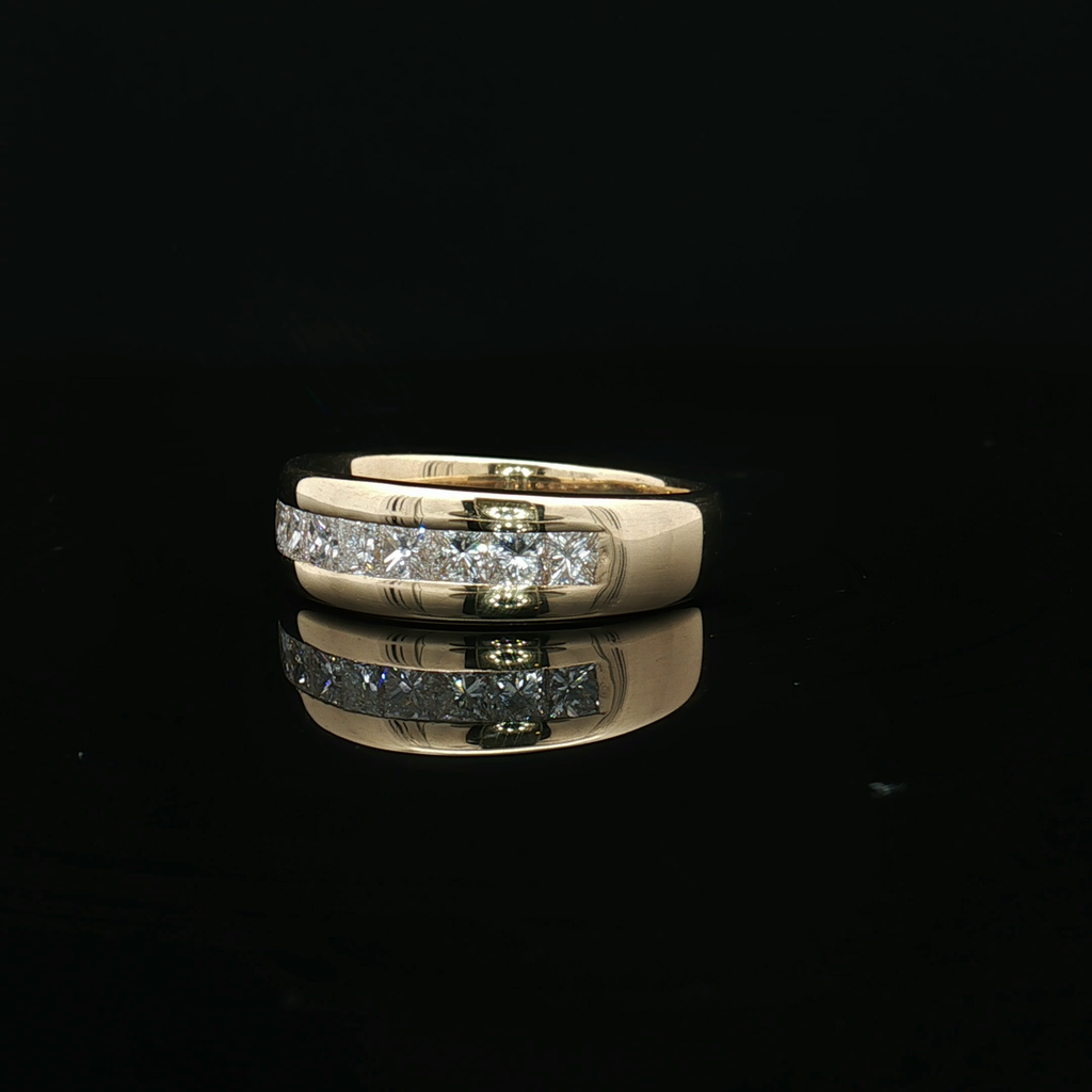 Diamond Fashion Rings  -  Men'