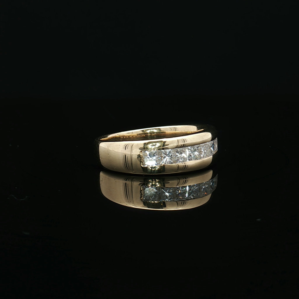 Diamond Fashion Rings  -  Men'