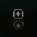 Colored Stone Rings  -  Men'