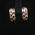 Colored Stone Earring