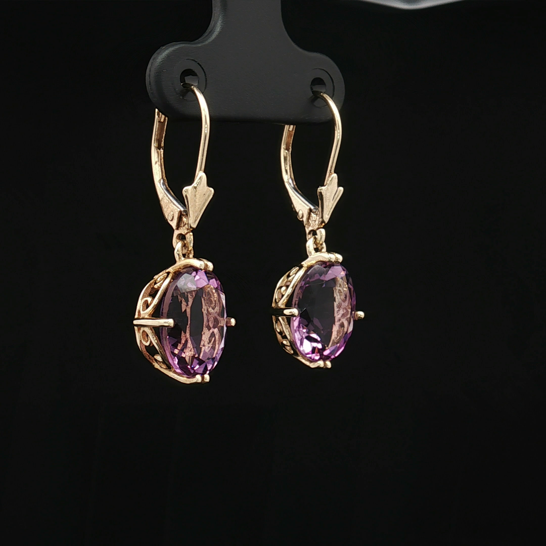 Colored Stone Earring