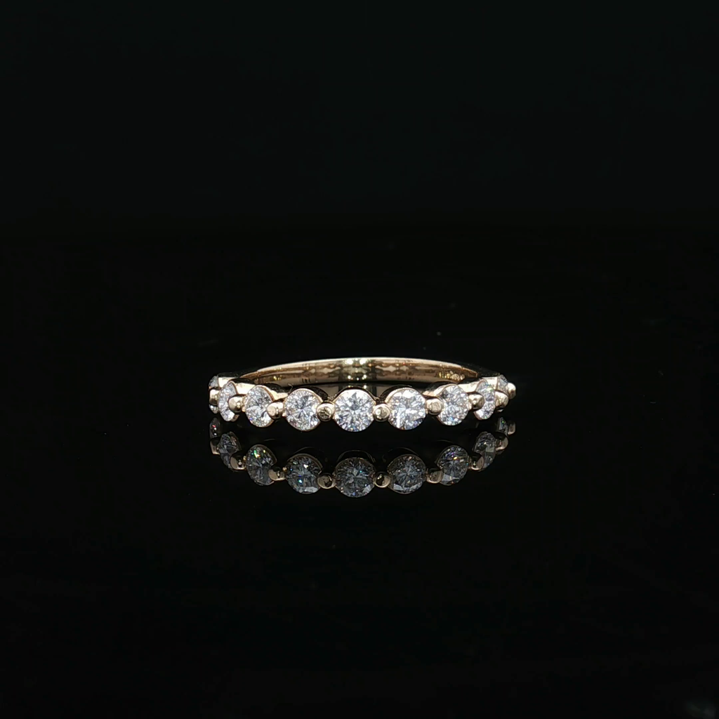 Diamond Wedding Bands  -  Women'