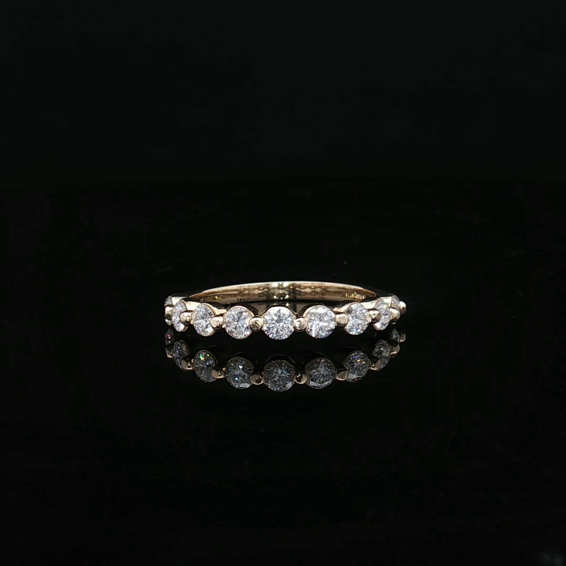Diamond Wedding Bands  -  Women'