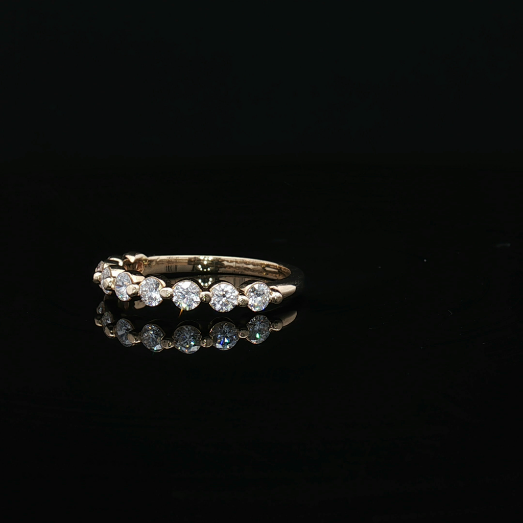 Diamond Wedding Bands  -  Women'