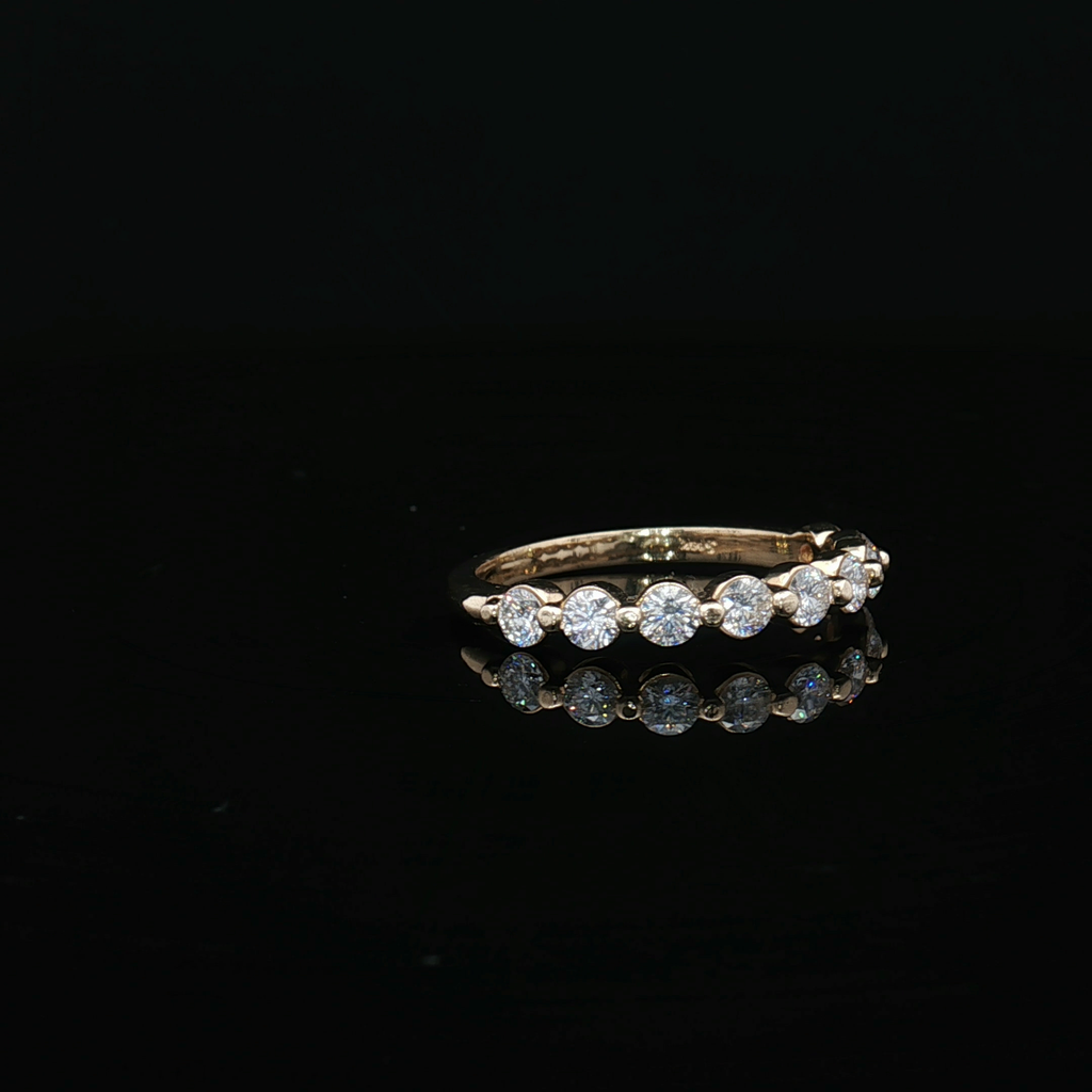Diamond Wedding Bands  -  Women'