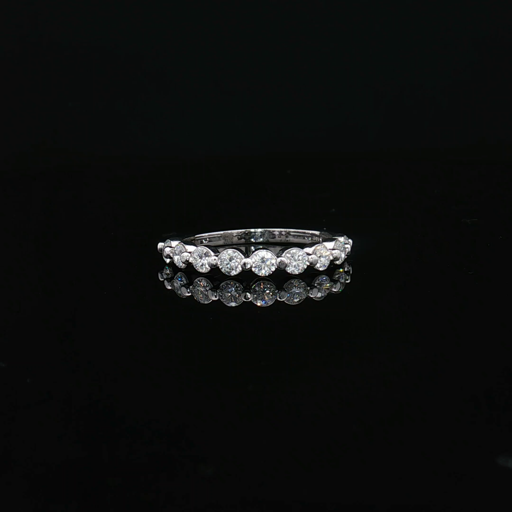 Diamond Wedding Bands  -  Women'
