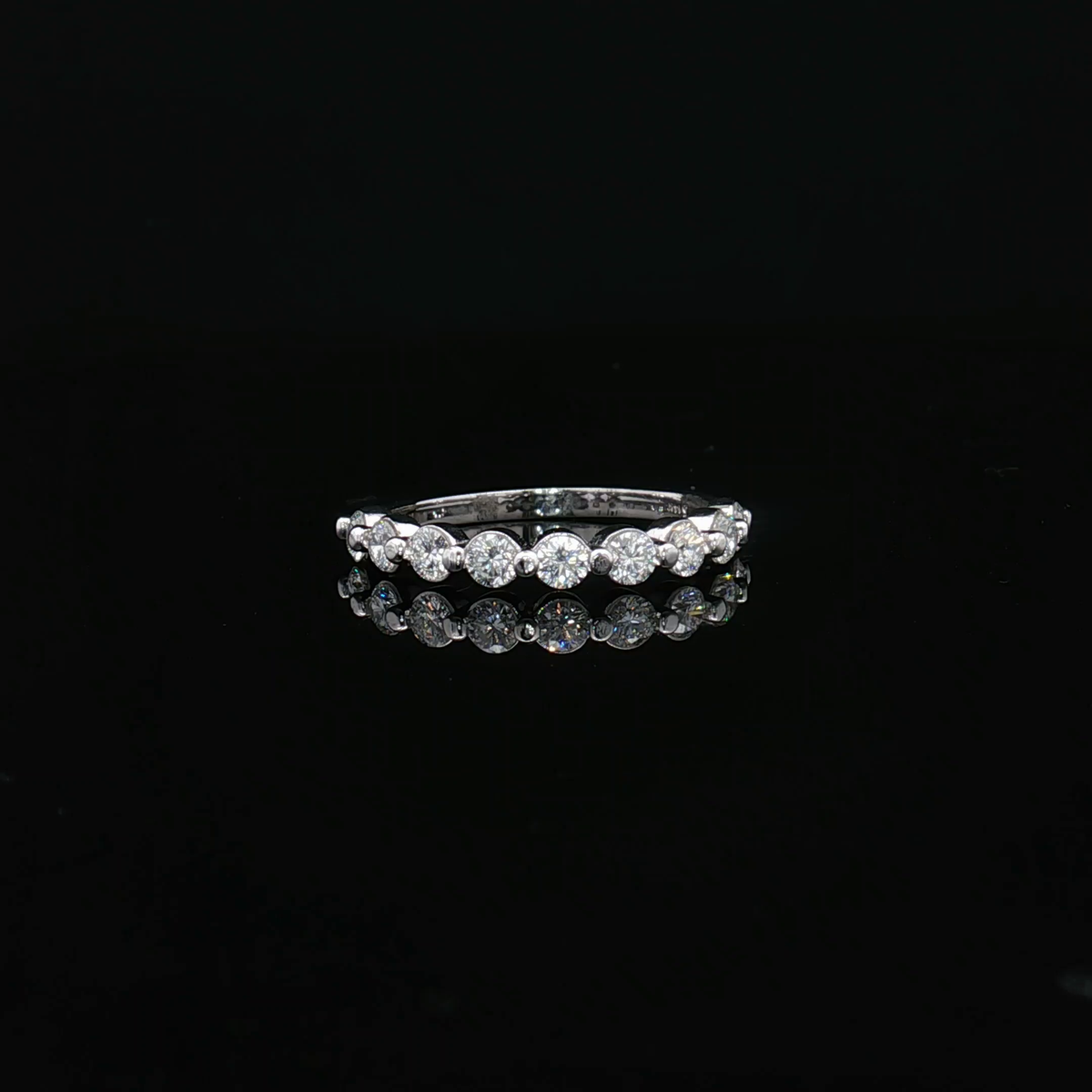 Diamond Wedding Bands  -  Women'