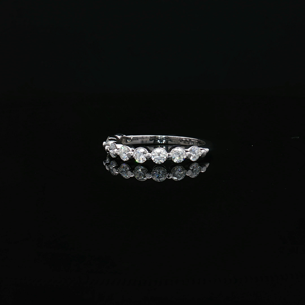 Diamond Wedding Bands  -  Women'
