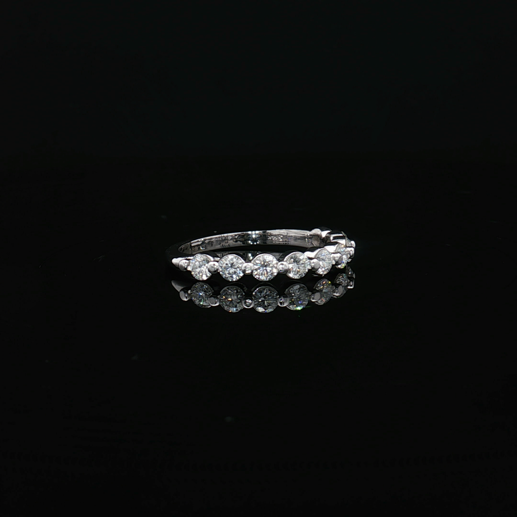 Diamond Wedding Bands  -  Women'
