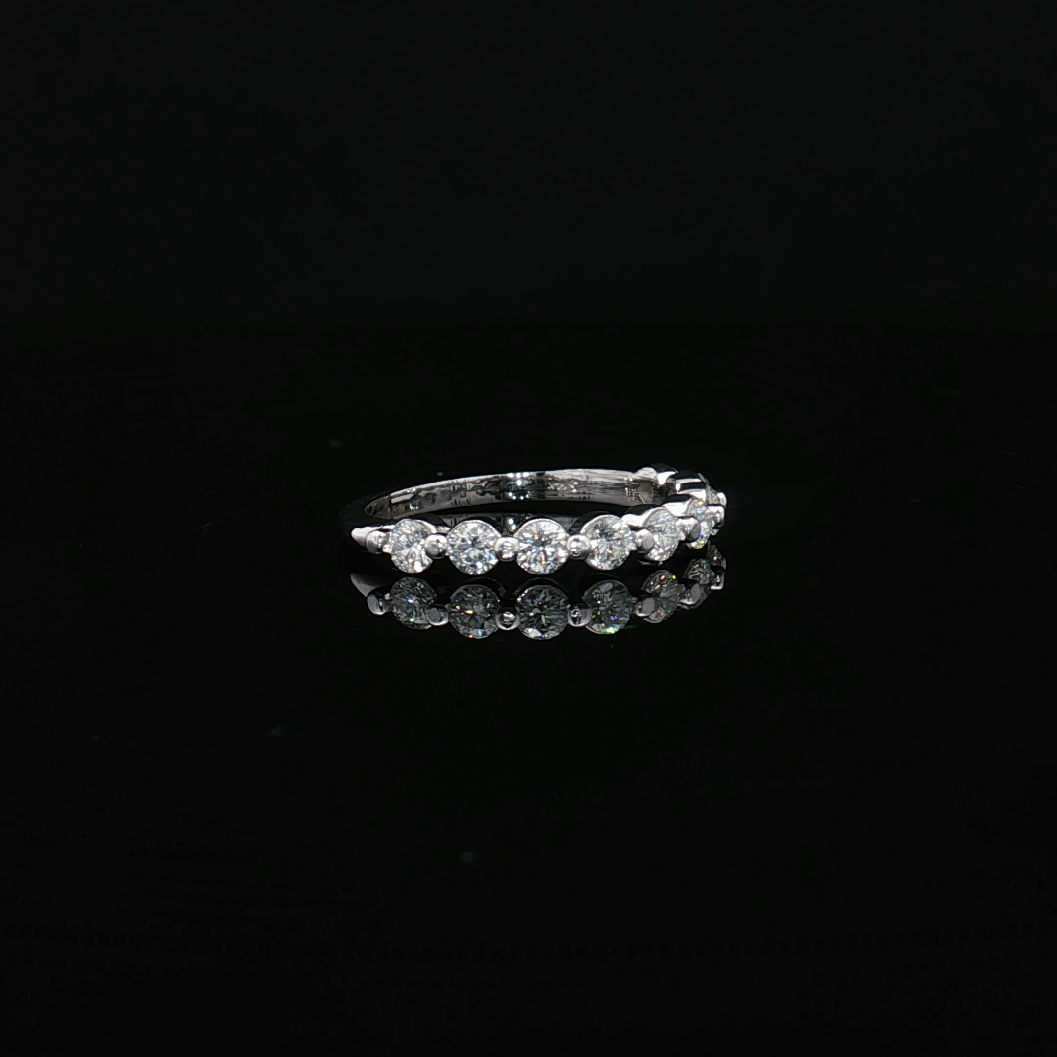 Diamond Wedding Bands  -  Women'
