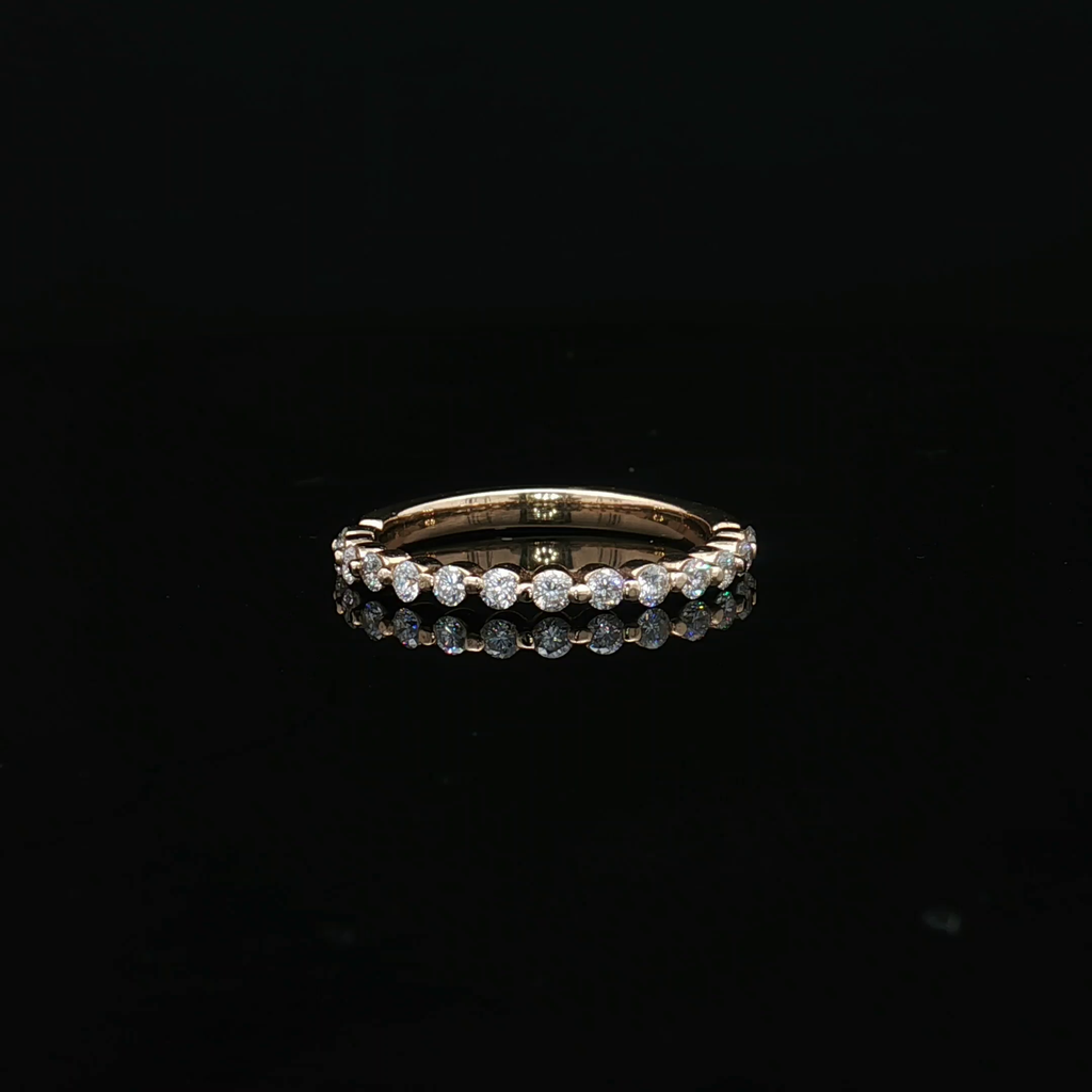 Diamond Wedding Bands  -  Women'