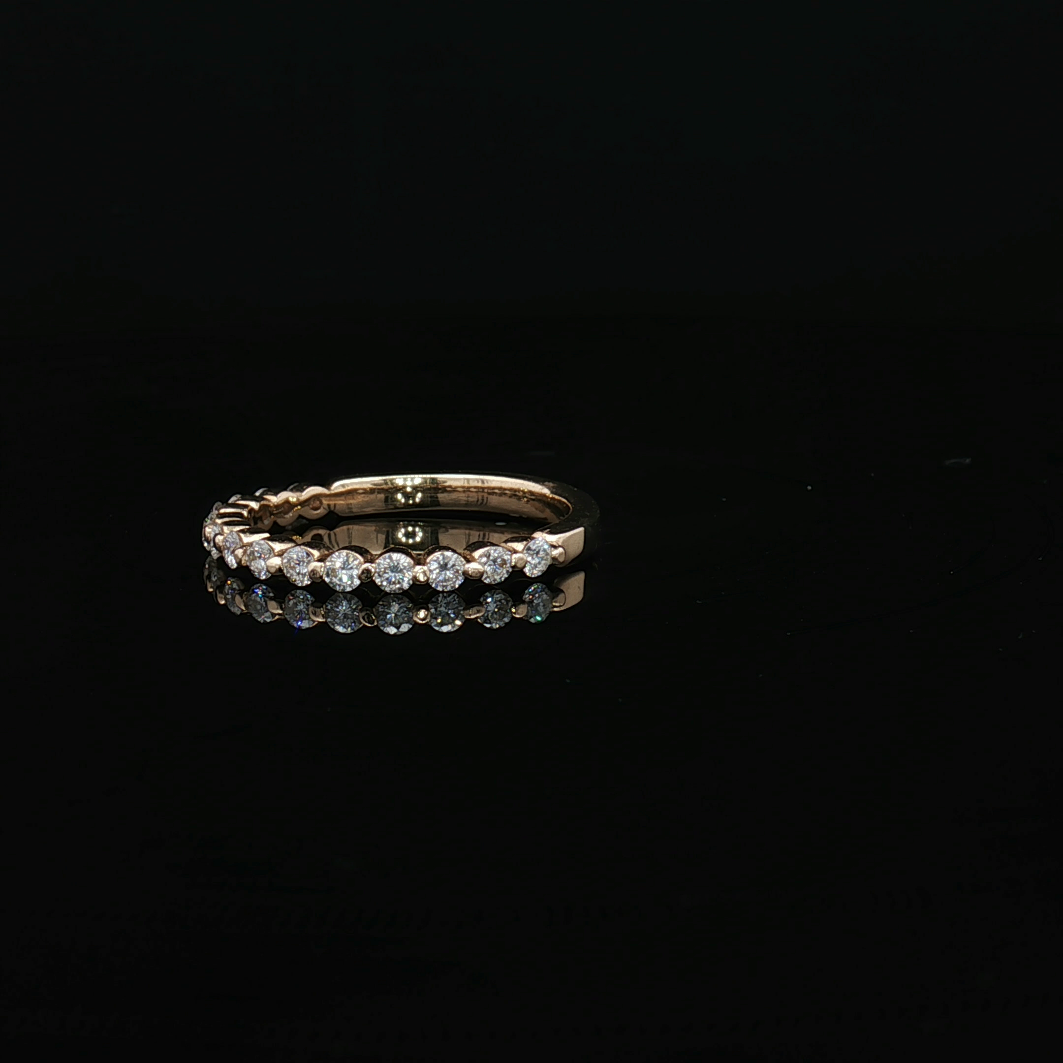 Diamond Wedding Bands  -  Women'
