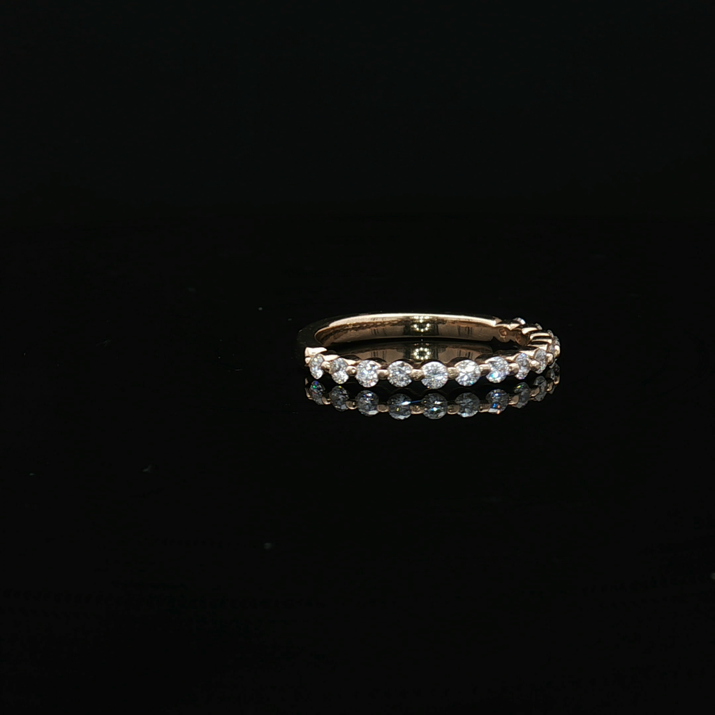 Diamond Wedding Bands  -  Women'