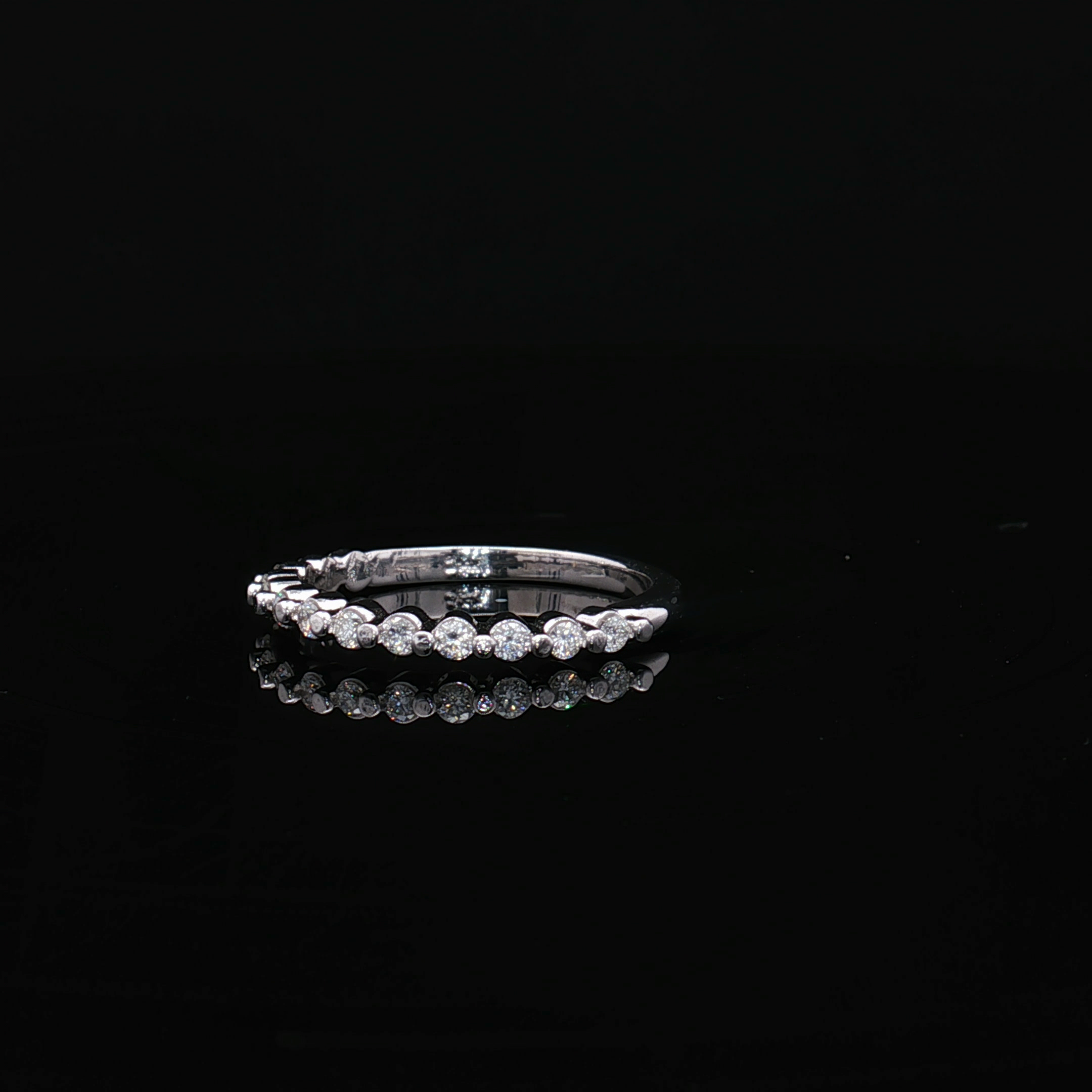 Diamond Wedding Bands  -  Women'