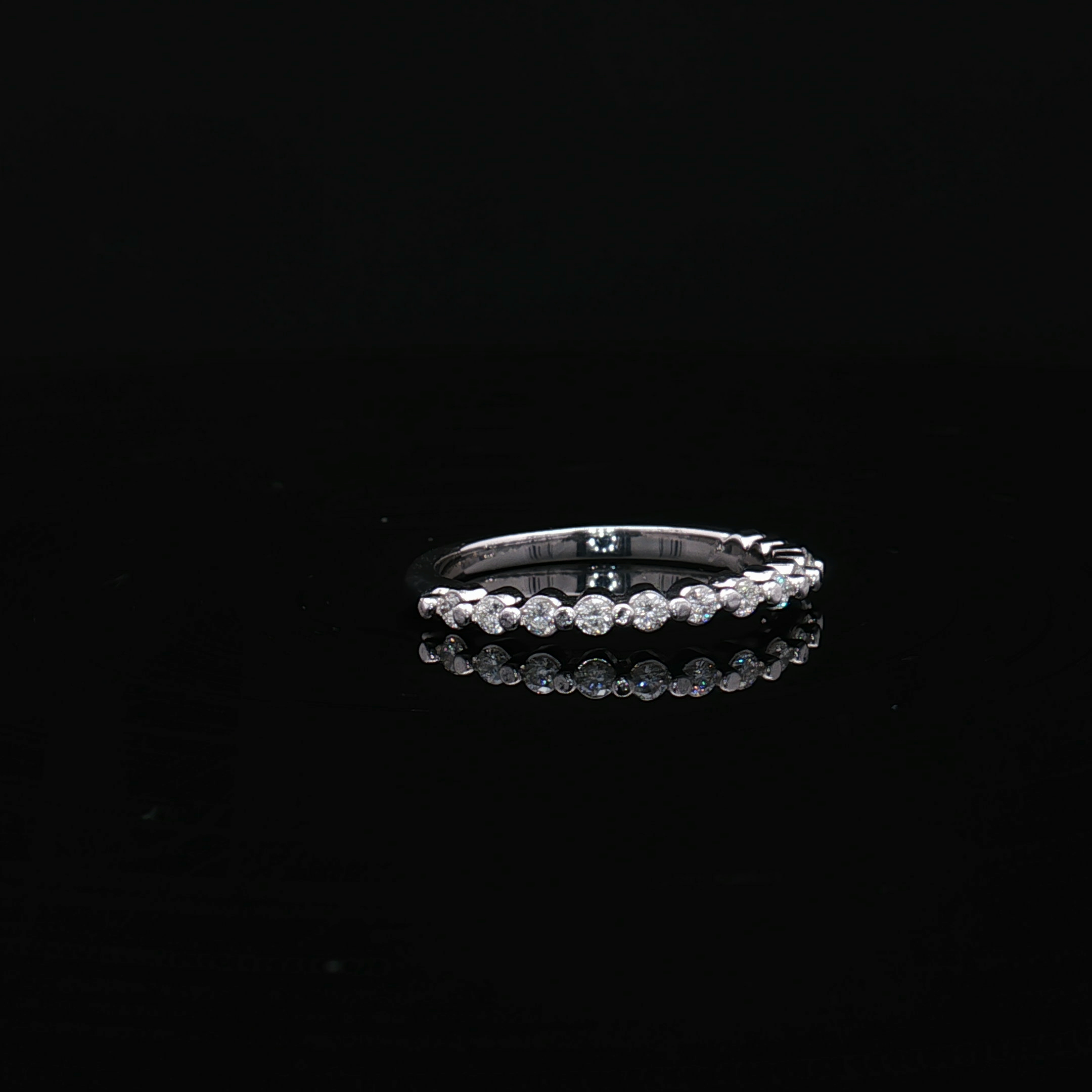 Diamond Wedding Bands  -  Women'