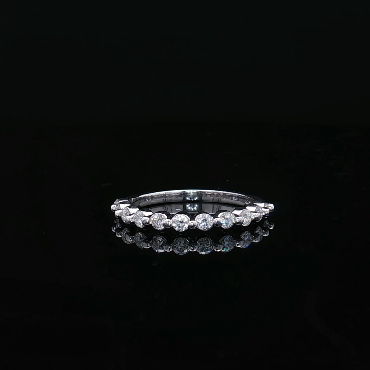 Diamond Wedding Bands  -  Women'