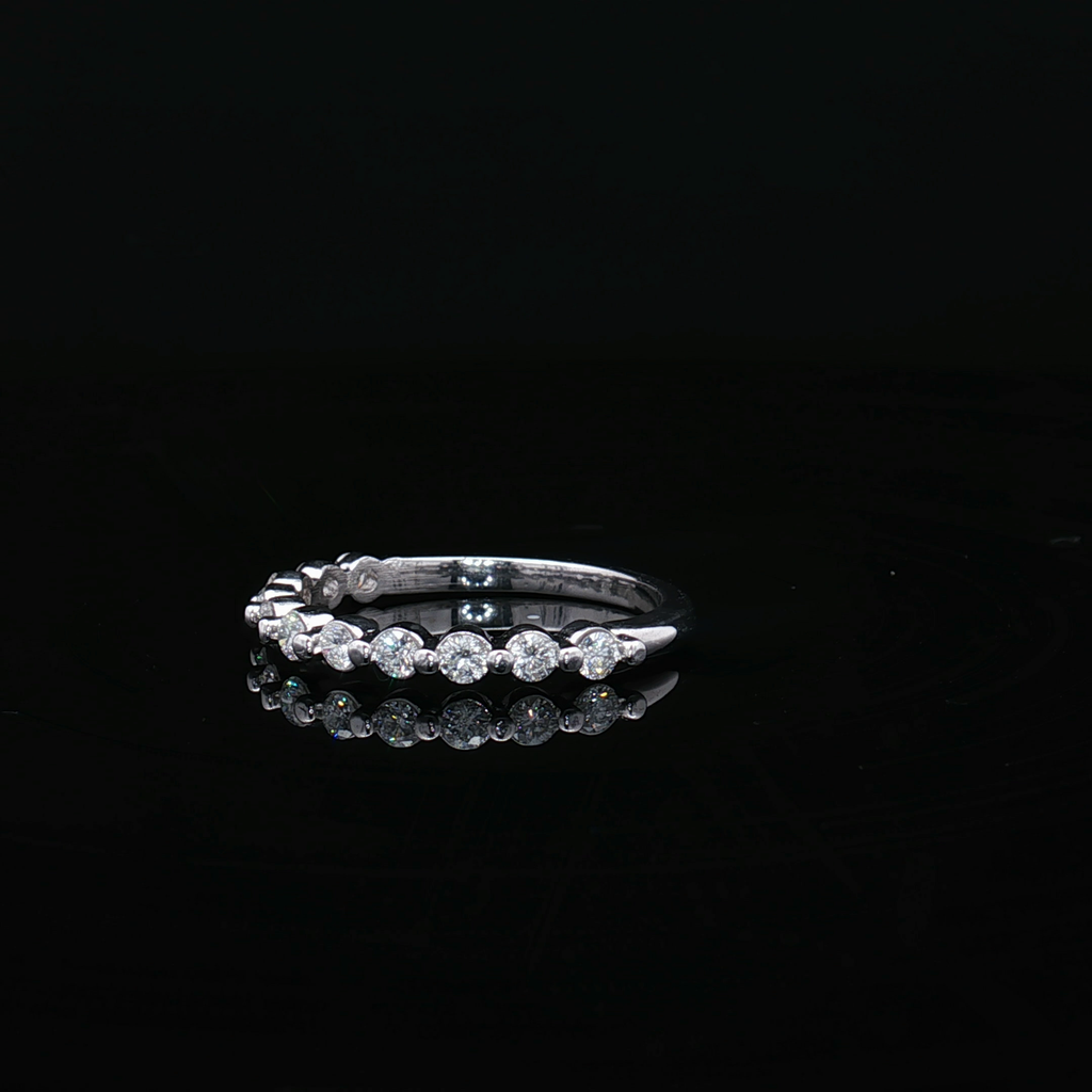 Diamond Wedding Bands  -  Women'