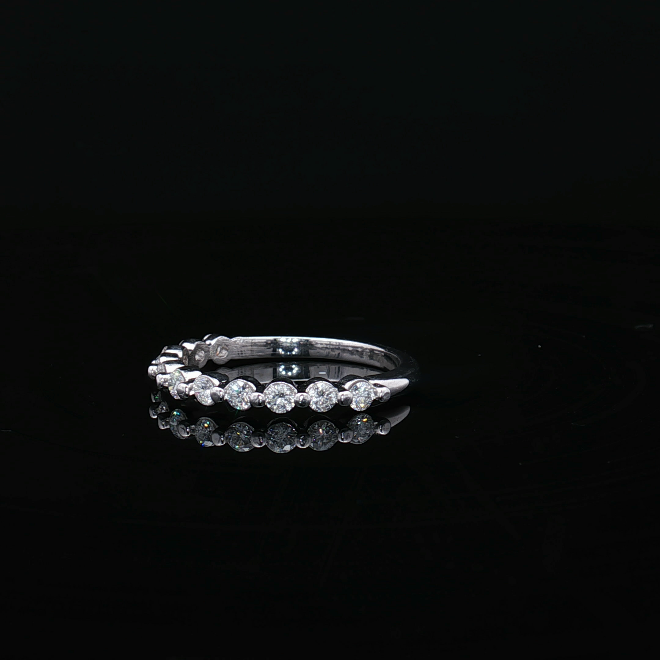 Diamond Wedding Bands  -  Women'