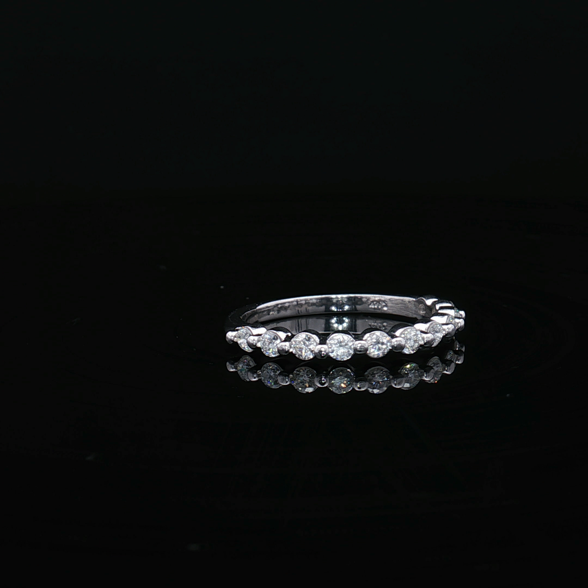 Diamond Wedding Bands  -  Women'