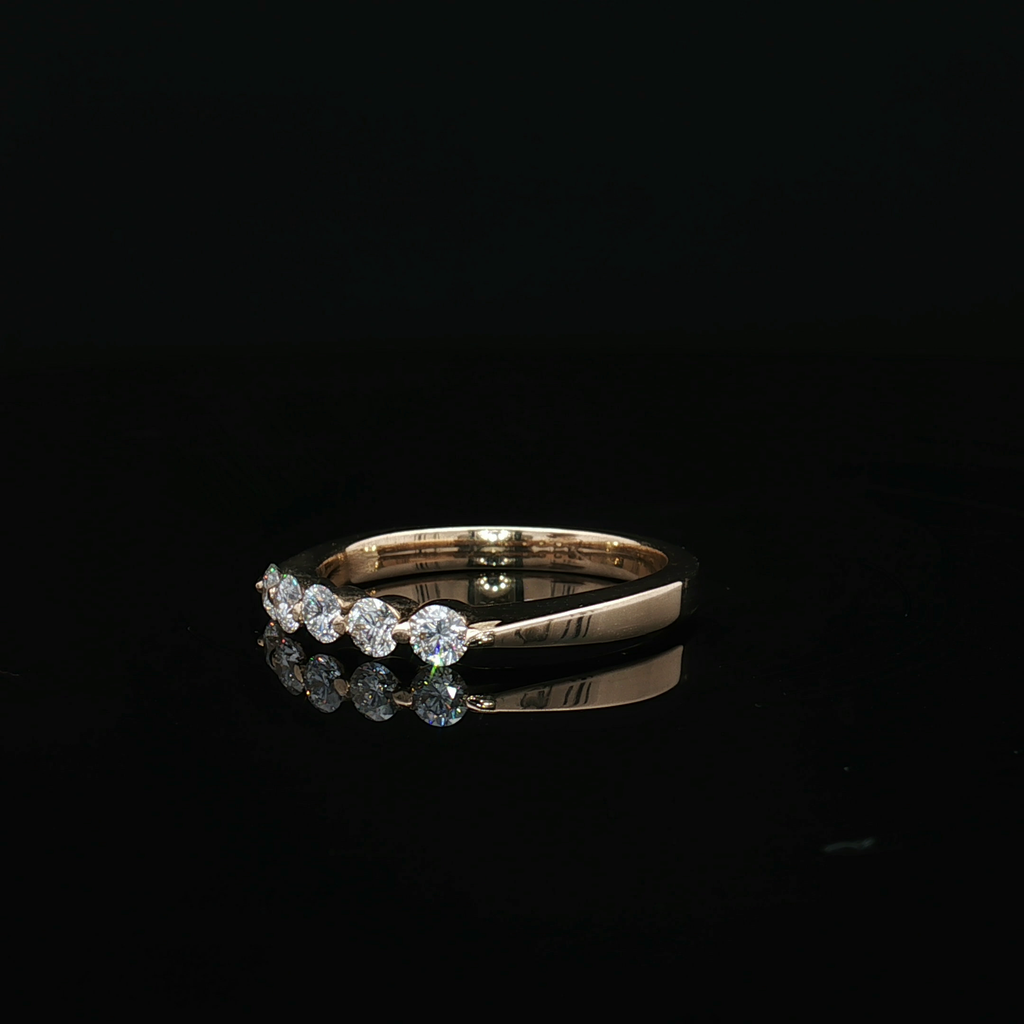 Diamond Wedding Bands  -  Women'