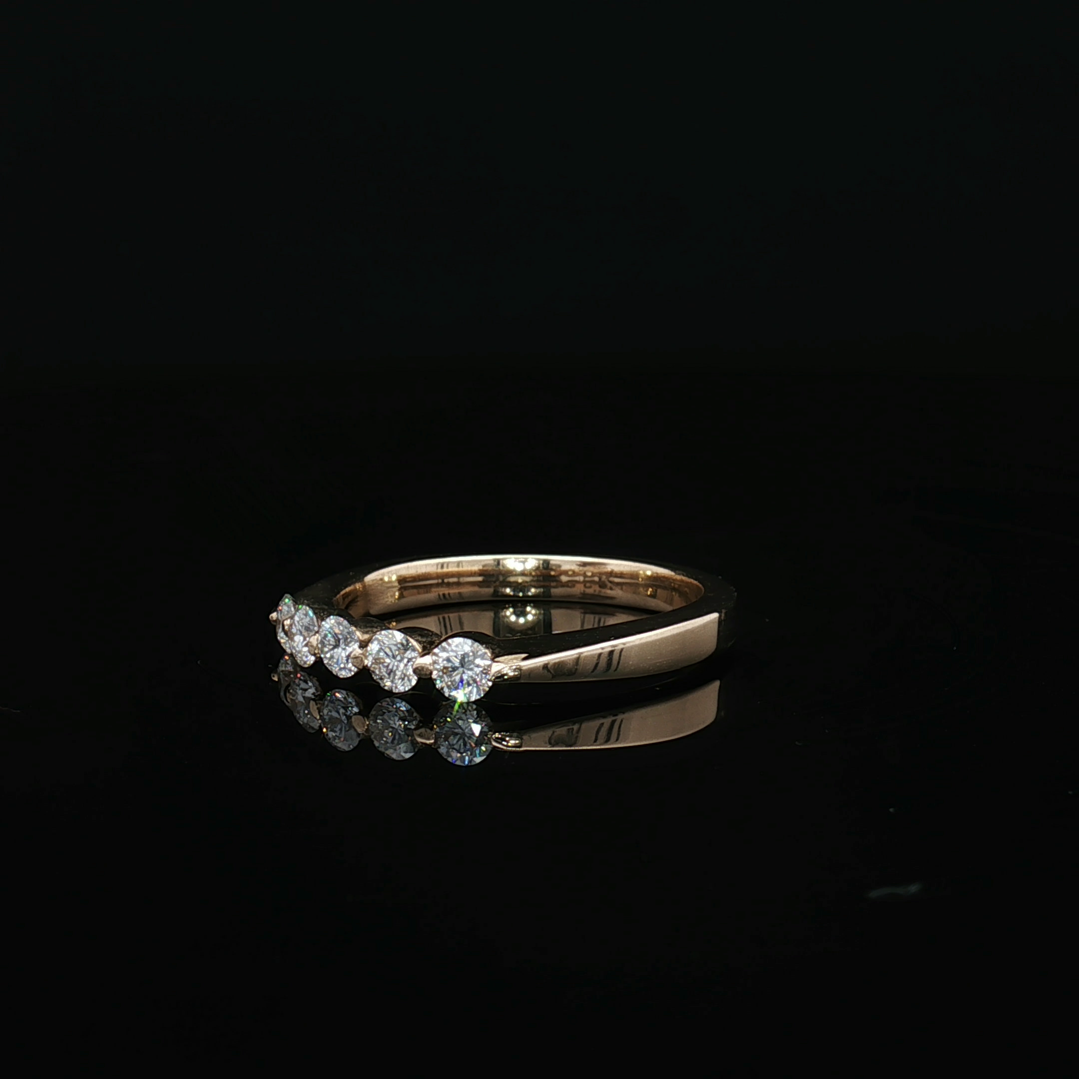 Diamond Wedding Bands  -  Women'