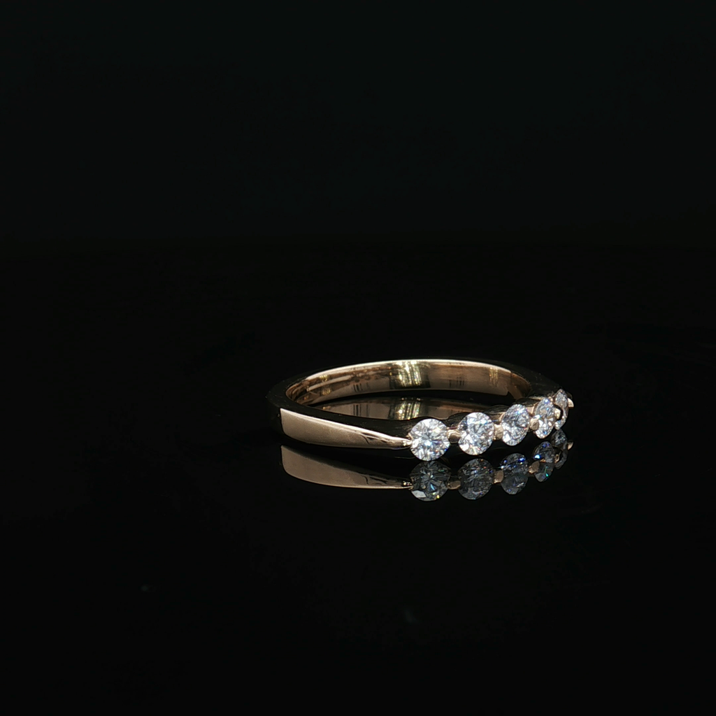Diamond Wedding Bands  -  Women'