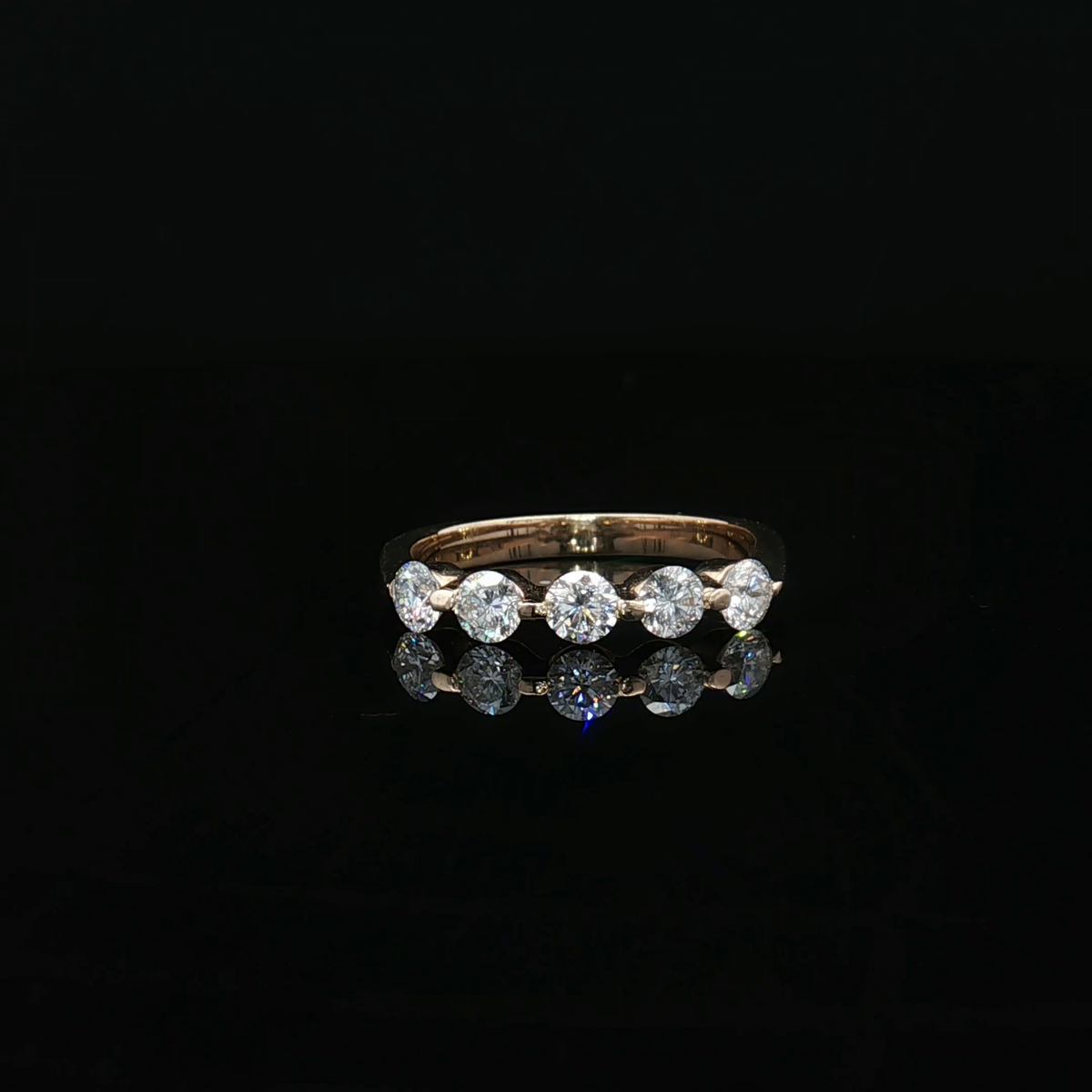Diamond Wedding Bands  -  Women'