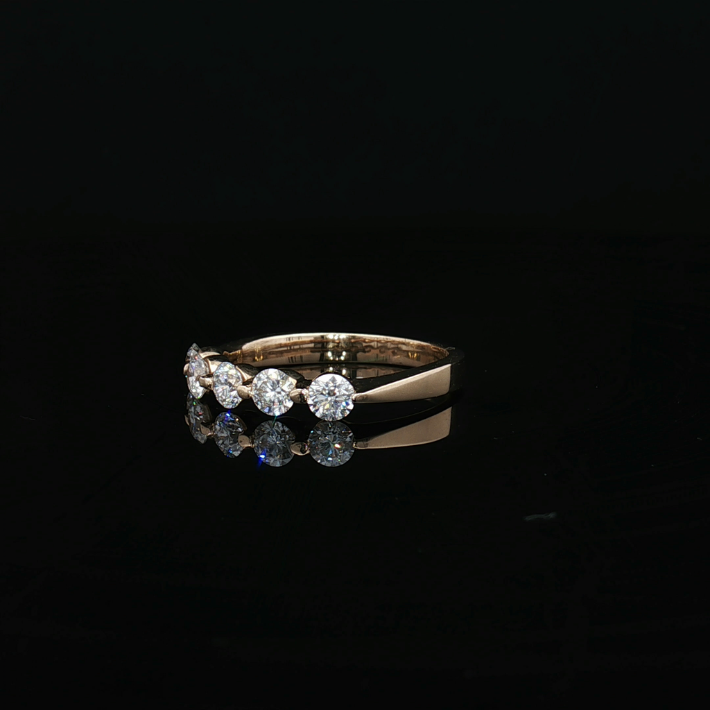 Diamond Wedding Bands  -  Women'