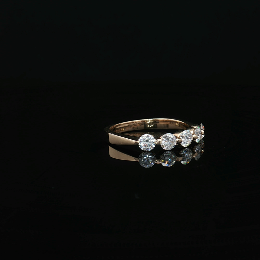 Diamond Wedding Bands  -  Women'