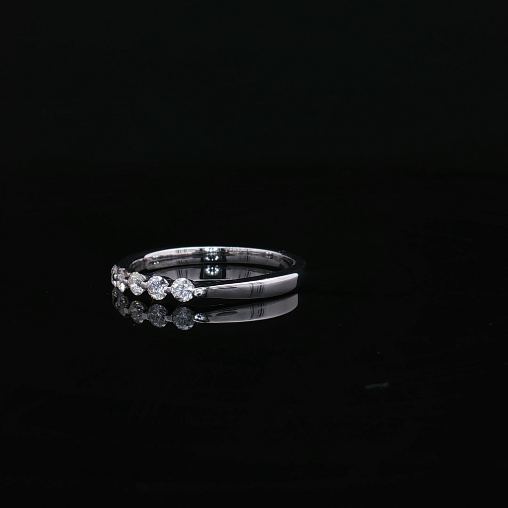 Diamond Wedding Bands  -  Women'