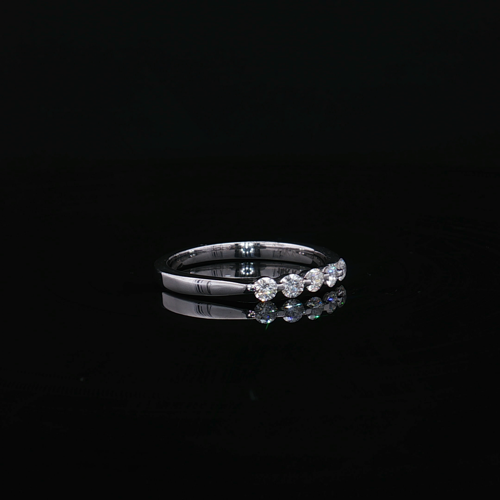 Diamond Wedding Bands  -  Women'