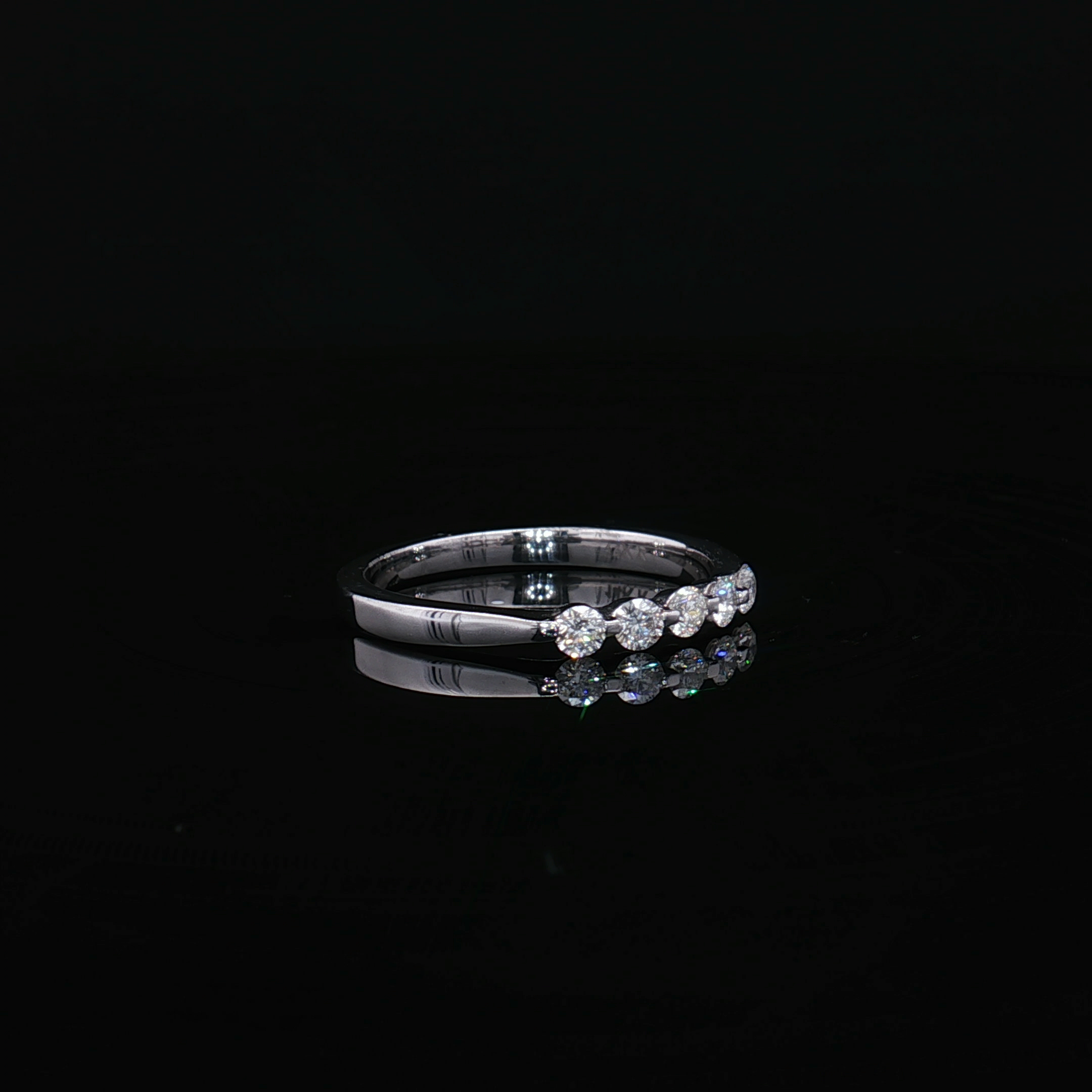 Diamond Wedding Bands  -  Women'