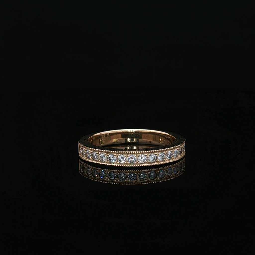 Diamond Wedding Bands  -  Women'